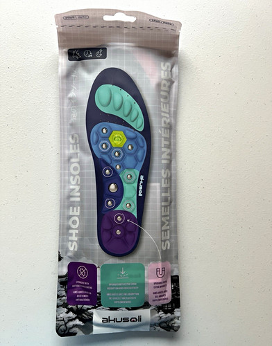 Akusoli magnetic shoe insoles - akusoli,