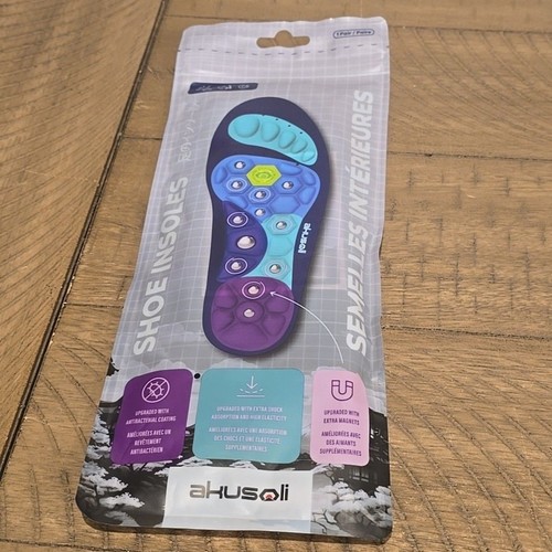 Akusoli magnetic shoe insoles - shoe,