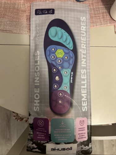 Massage magnet insoles cut - massage,